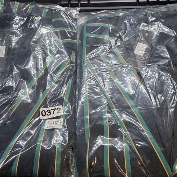 Reveuse NWT Elegant Black and Green Striped Women's Blazer S/M/L/XL - Picture 13 of 13